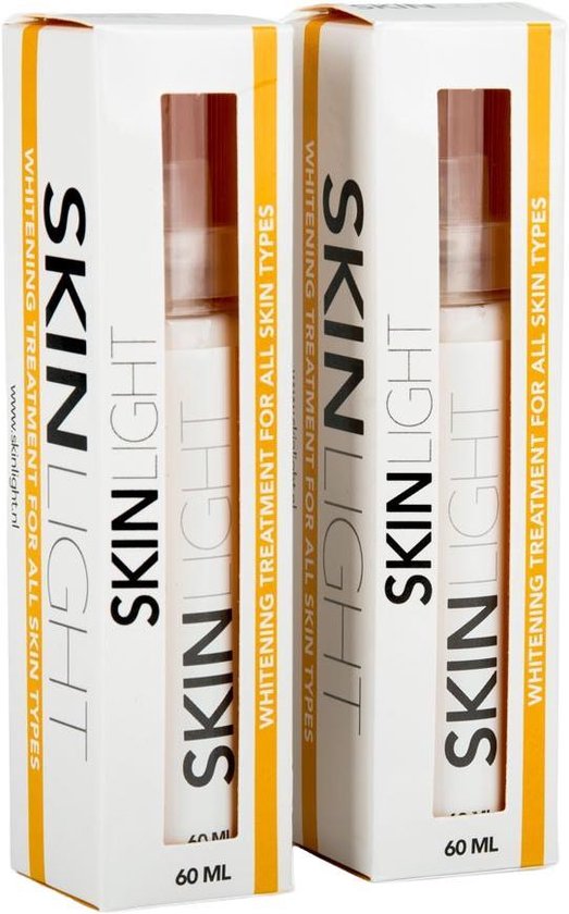 Skinlight Whitening Crème duoverpakking tegen donkere pigmentvlekken