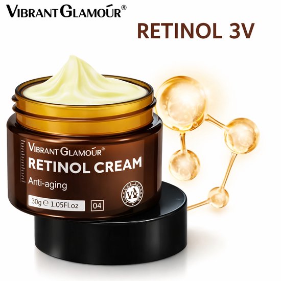 VIBRANT GLAMOUR retinolcrème tegen anti-aging en anti-rimpel