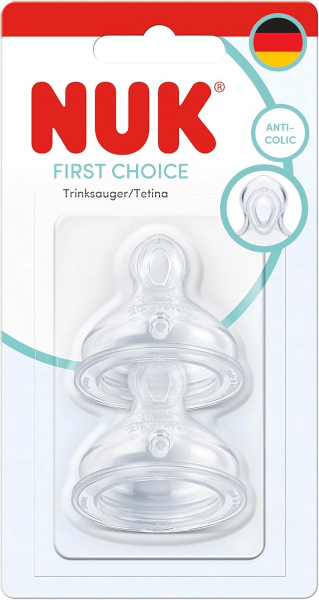 Babyfles set XL met anti-krampspeen voor baby's vanaf 6 maanden