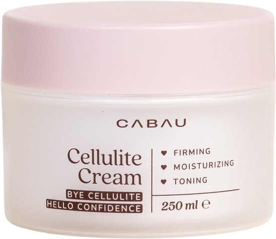 Cabau Lifestyle Cellulite Cream met carnitine en cafeïne van 250 ml