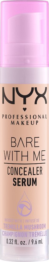 NYX Bare With Me Concealer Serum Light met hyaluronzuur