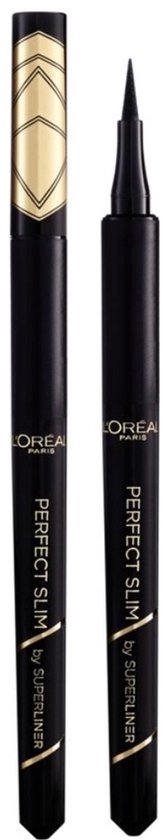 L'Oréal Paris Superliner Perfect Slim eyeliner in zwart