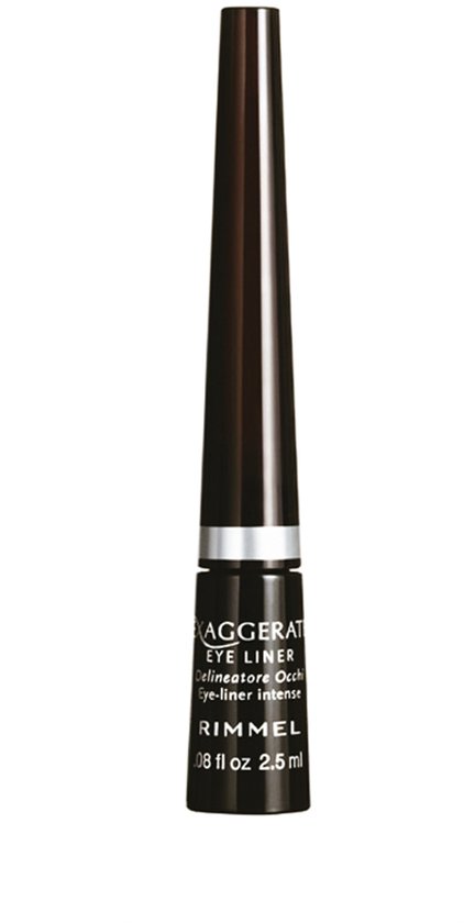 Rimmel London Exaggerate vloeibare eyeliner zwart