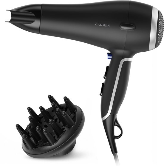Carmen HD2195 föhn met diffuser en coolshot
