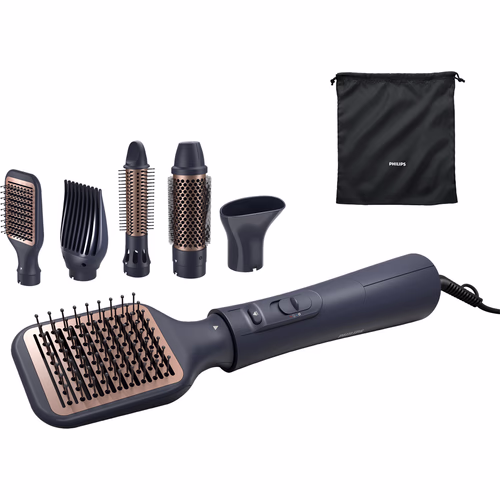 Philips Airstyler BHA530/00 met vijf opzetstukken