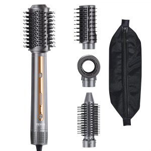 VEVOR 4-in-1 Multi-Hair Styler met drie borstels en een mondstuk