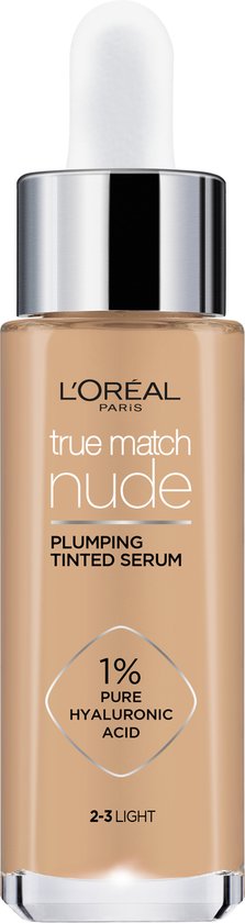 L'Oreal Paris True Match Nude Serum Foundation met hyaluronzuur