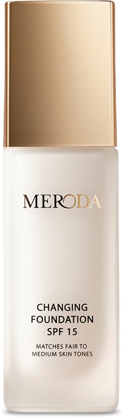 Meroda Changing Foundation kleurveranderende foundation van 30 ml
