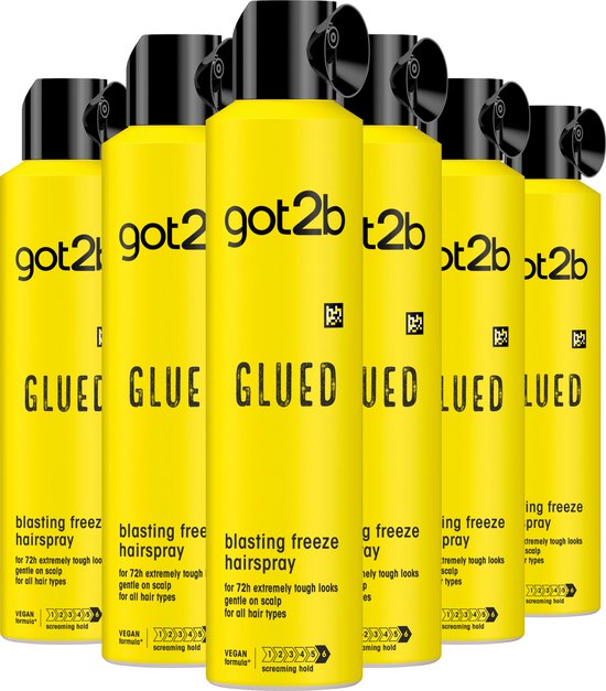 Got2b haarlak met ultra-sterke fixatie en 72 uur hold, voordeelverpakking