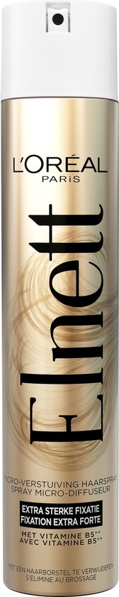 L'Oréal Paris Elnett Satin haarlak met extra sterke fixatie, 400ml