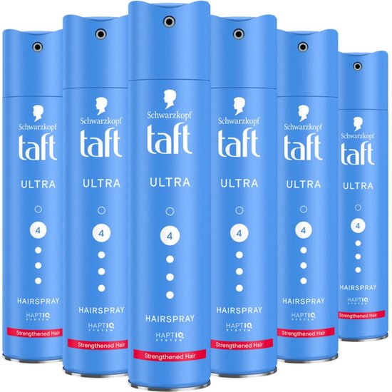 Taft Ultra Strong Hairspray voordeelverpakking van 6x 250 ml