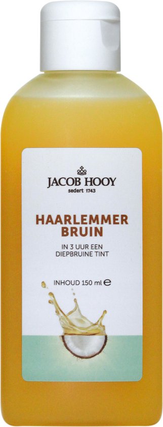 Jacob Hooy Haarlemmerbruin - Zonnebank - SPF 0 - 150 ml review