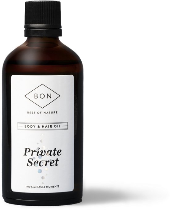 Private Secret Body & Hair Oil flesje van 100 ml