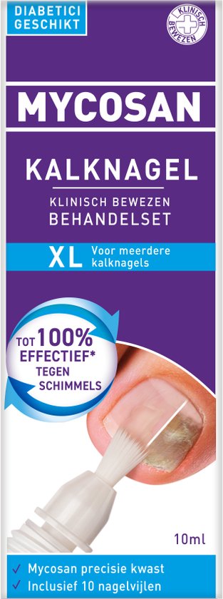 Mycosan Kalknagel Behandelset XL met nagelvijl