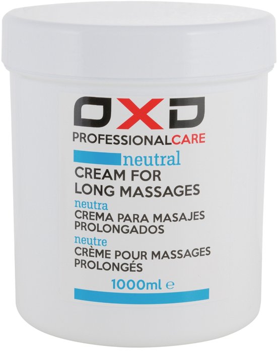 OXD Massagecrème Neutraal Pro van 1000 ml