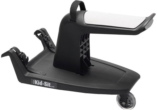 EVE Kids Kid-Sit meerijdplankje op een kinderwagen met horizontale buis