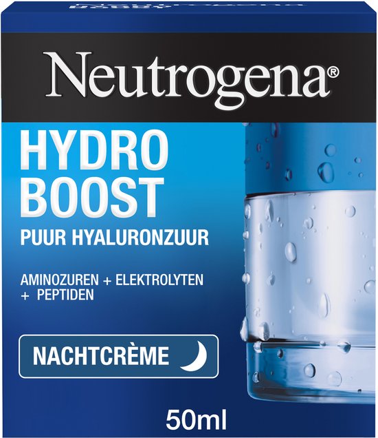 Neutrogena Hydro Boost nachtcrème in een pot van 50 ml