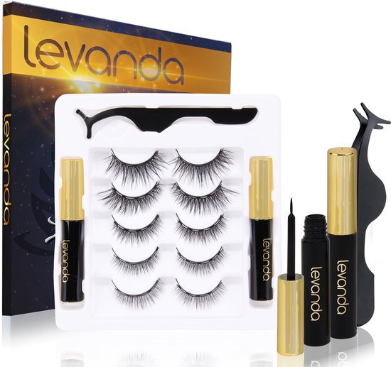 Levanda wimperextensions met magnetische eyeliner en potlood