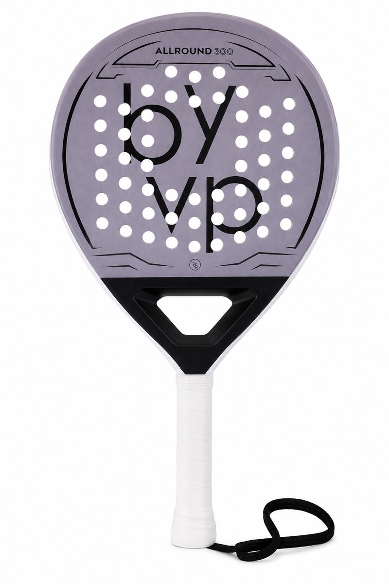 By VP Padel Racket Model 300 in het wit