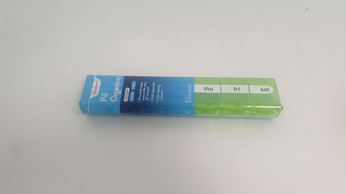 Eenvoudig pillendoosje zonder extra functies