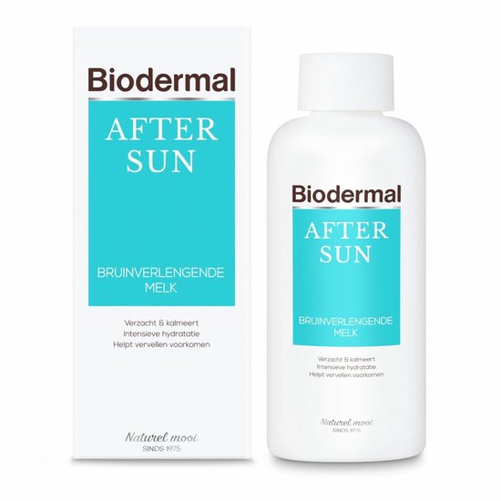 Biodermal Aftersun Bruinverlengende Melk met panthenol, 200 ml