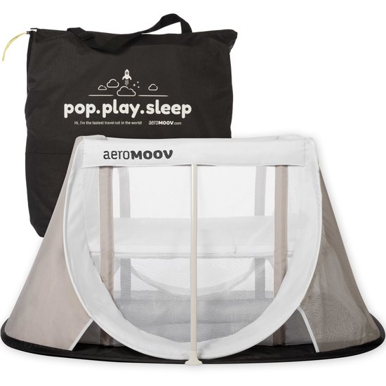 AeroMoov Campingbedje Reisbedje met matras voor baby en peuter