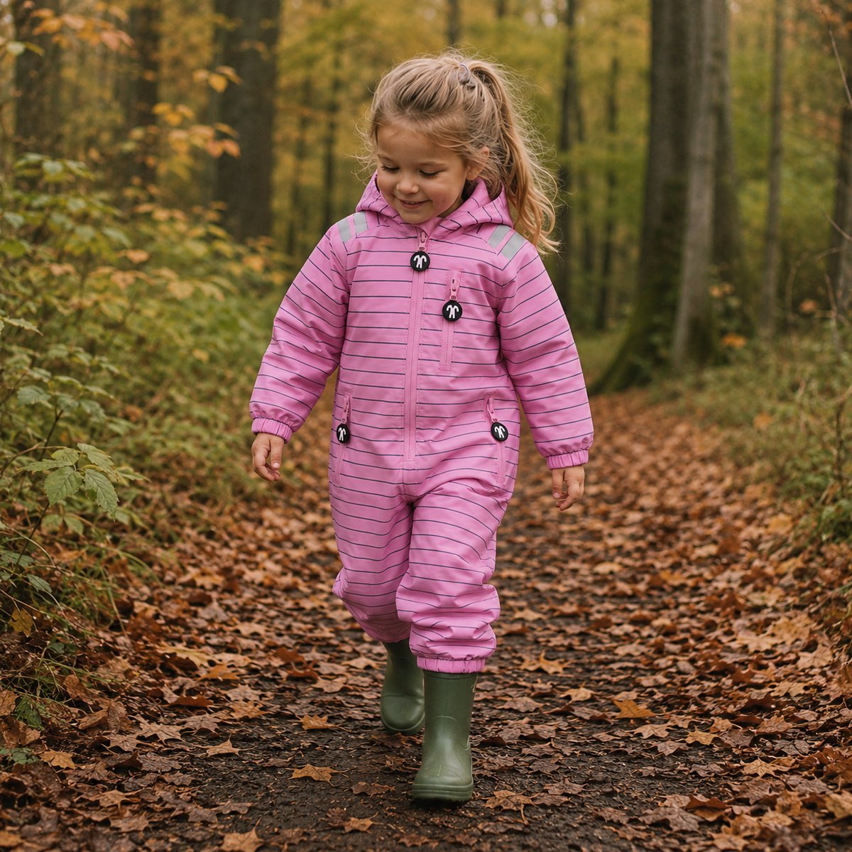 Ducksday regenoverall, eendelig kinderregenpak