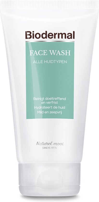 Biodermal Face Wash milde gezichtsreiniger 150 ml