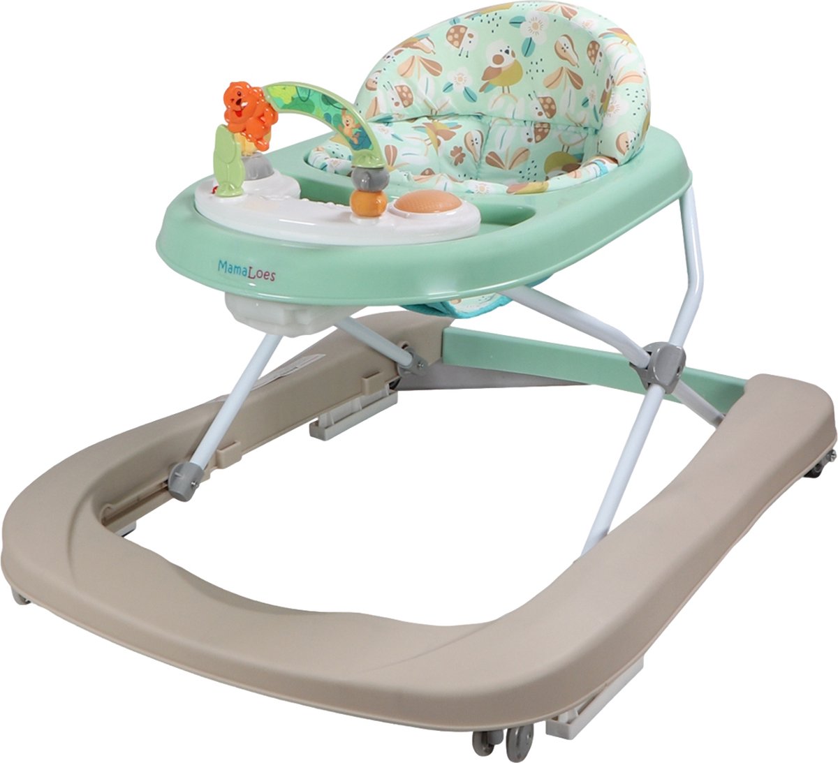MamaLoes Loopstoel Evi met speelbord voor baby