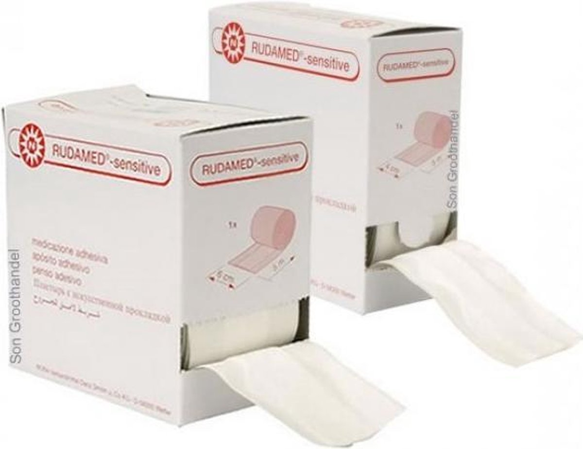 Sensitive pleisters op rol, 5 bij 4 centimeter