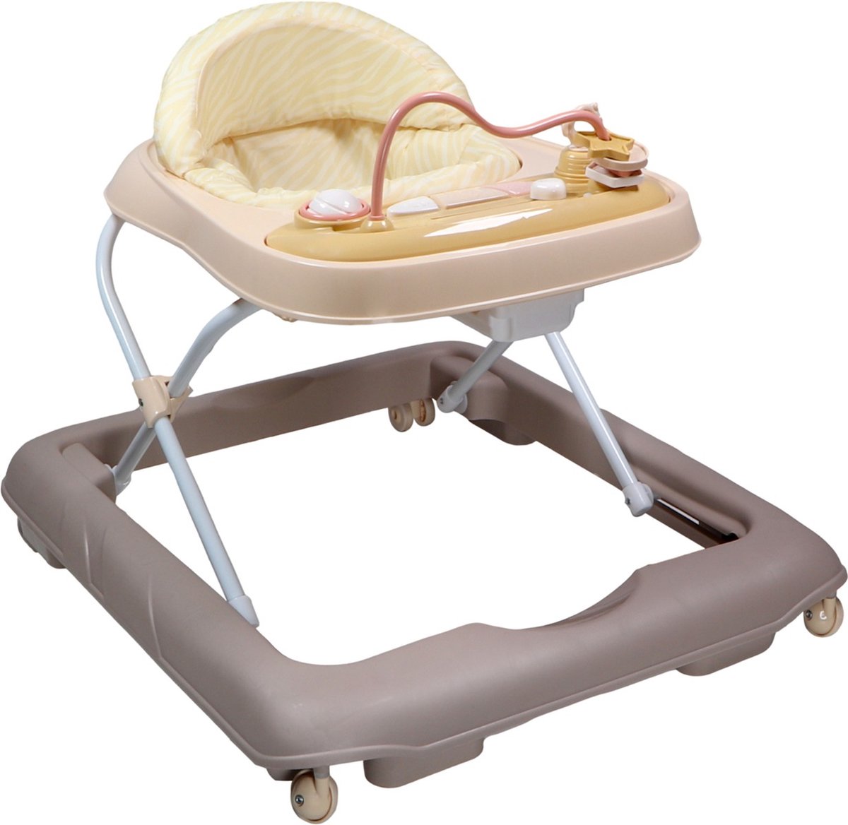 Tryco Baby Walker Zebra Beige loopstoel voor baby