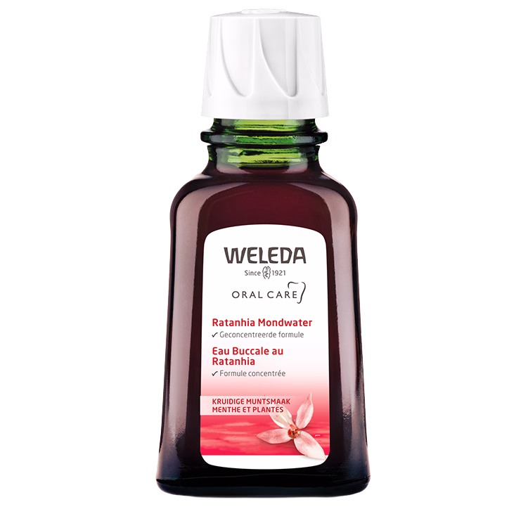 Weleda Ratanhia Mondwater Geconcentreerd flesje van 50 ml