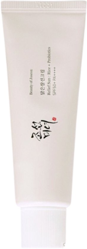Beauty of Joseon Relief Sun Rice Probiotics SPF 50+ zonnebrand gezicht
