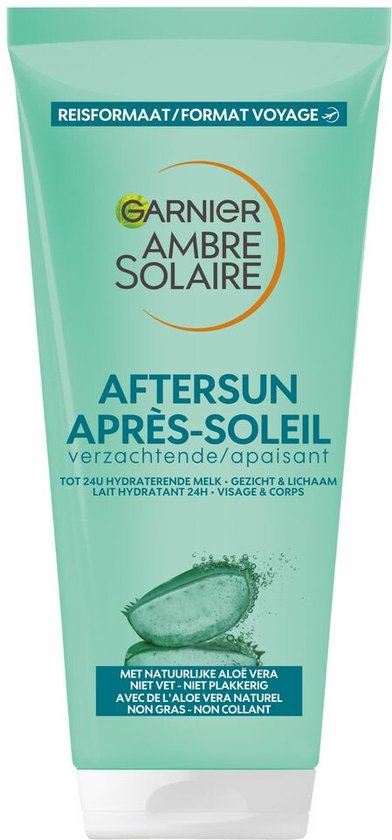 Garnier Ambre Solaire Aftersun Melk reisformaat met aloë vera, 100 ml