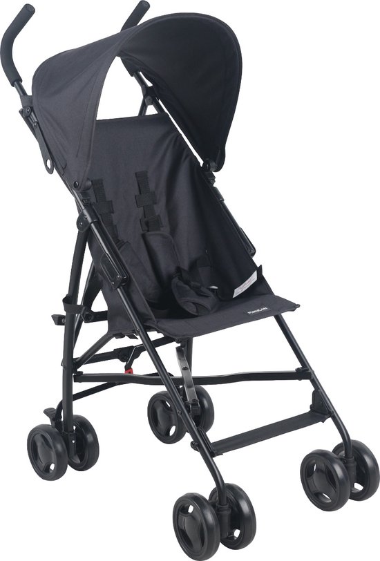 MamaLoes Milan buggy in het zwart