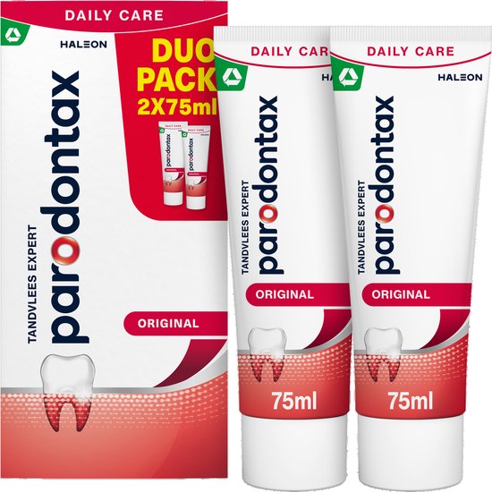Parodontax Original tandpasta duopack van 75 ml