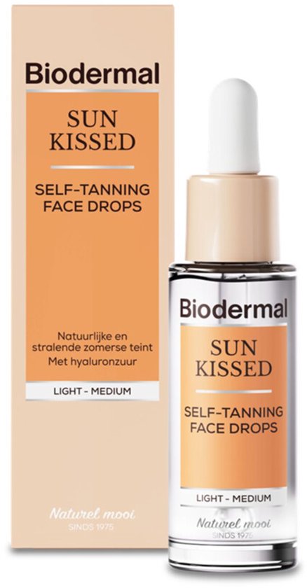 Biodermal Self Tanning Face Drops zelfbruiner voor het gezicht van 30 ml