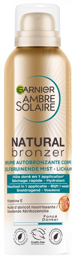 Garnier Ambre Solaire Natural Bronzer zelfbruinende body mist van 150 ml