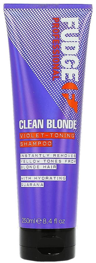 Fudge Clean Blonde Violet Toning Shampoo fles van 250 ml