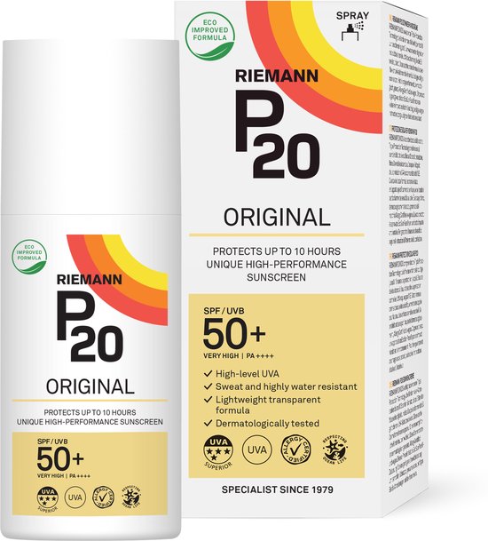 P20 Original zonnebrand spray SPF 50+